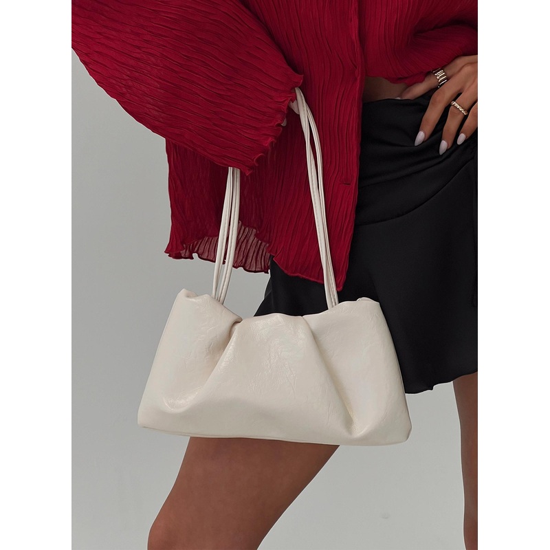 Just Peachy Shoulder Bag White