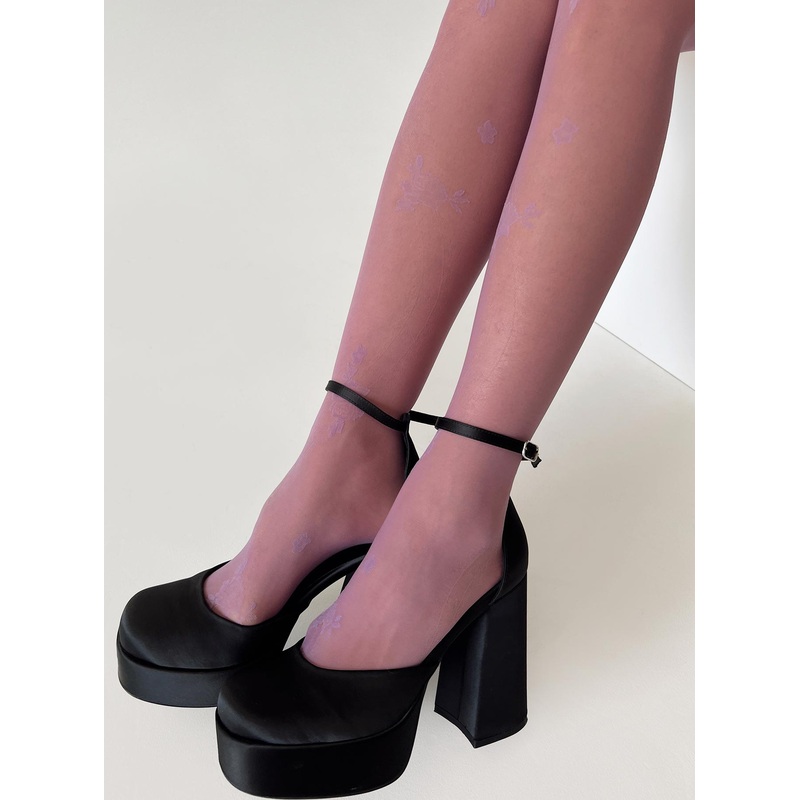 Lehua Stockings Purple