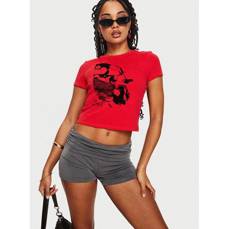 Akeko Tee Red