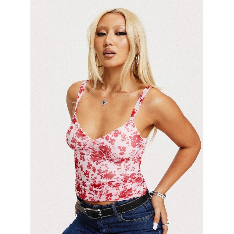 Attention On Me Top Pink