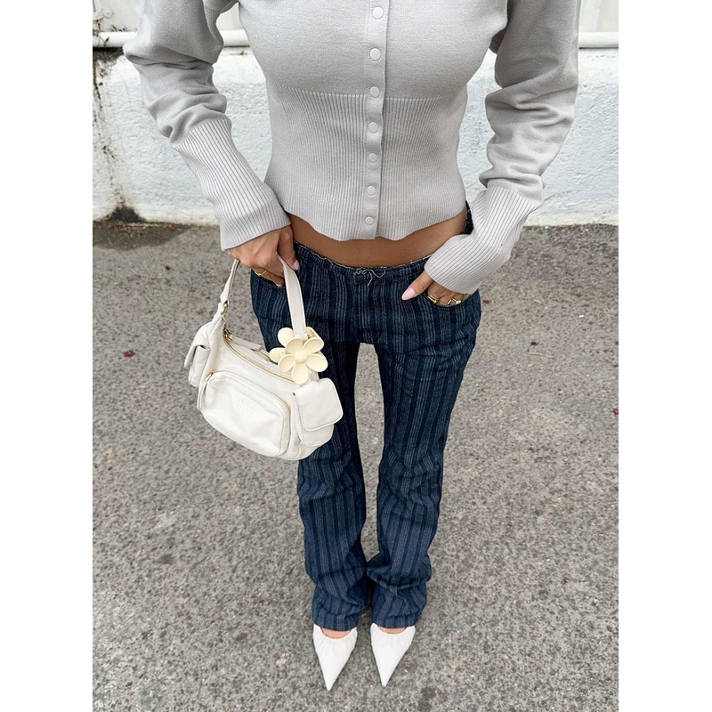 Charismatic Jean Dark Pinstripe
