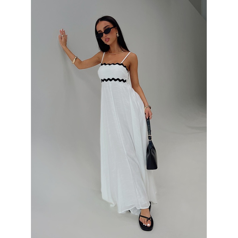 Croxetti Maxi Dress White