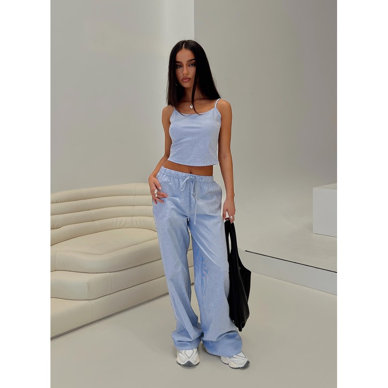 Paigey Set Blue / White