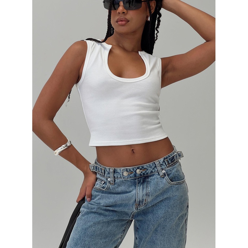 Somer Top White
