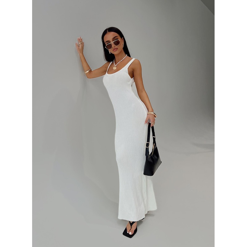 Spirited Maxi Dress White