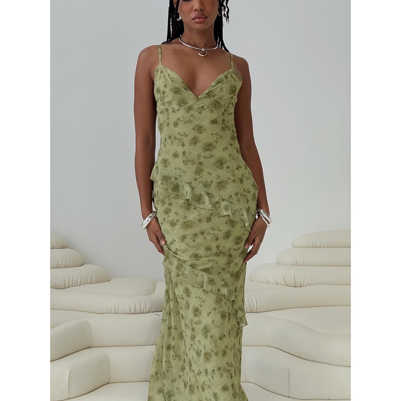 Teffoli Maxi Dress Green