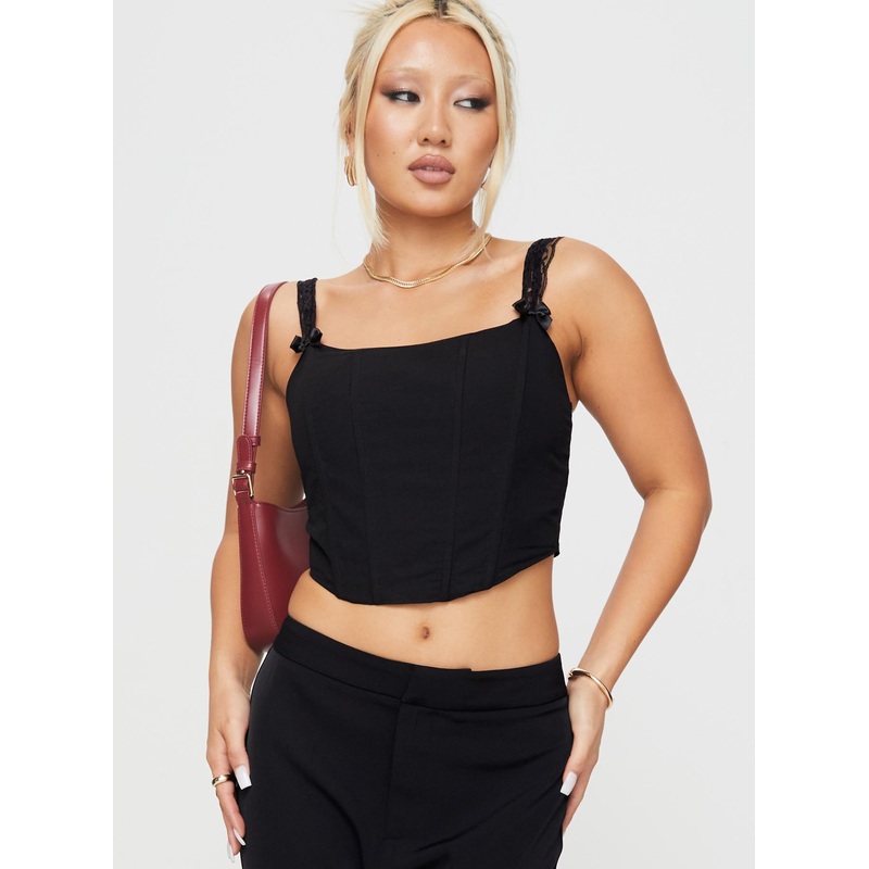 Thaxten Top Black