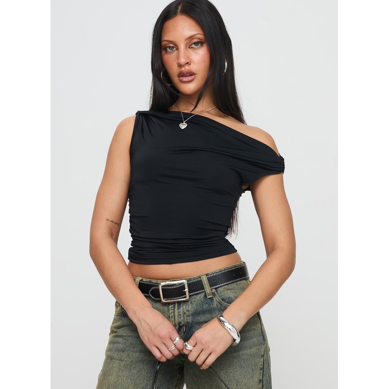 Alckie Top Black