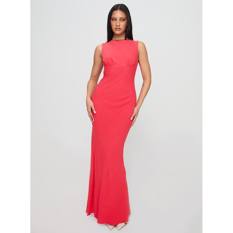 Bourne Maxi Dress Red