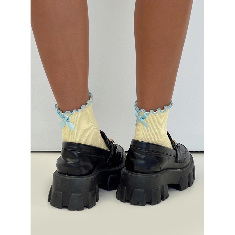 Lanter Socks Lemon / Blue