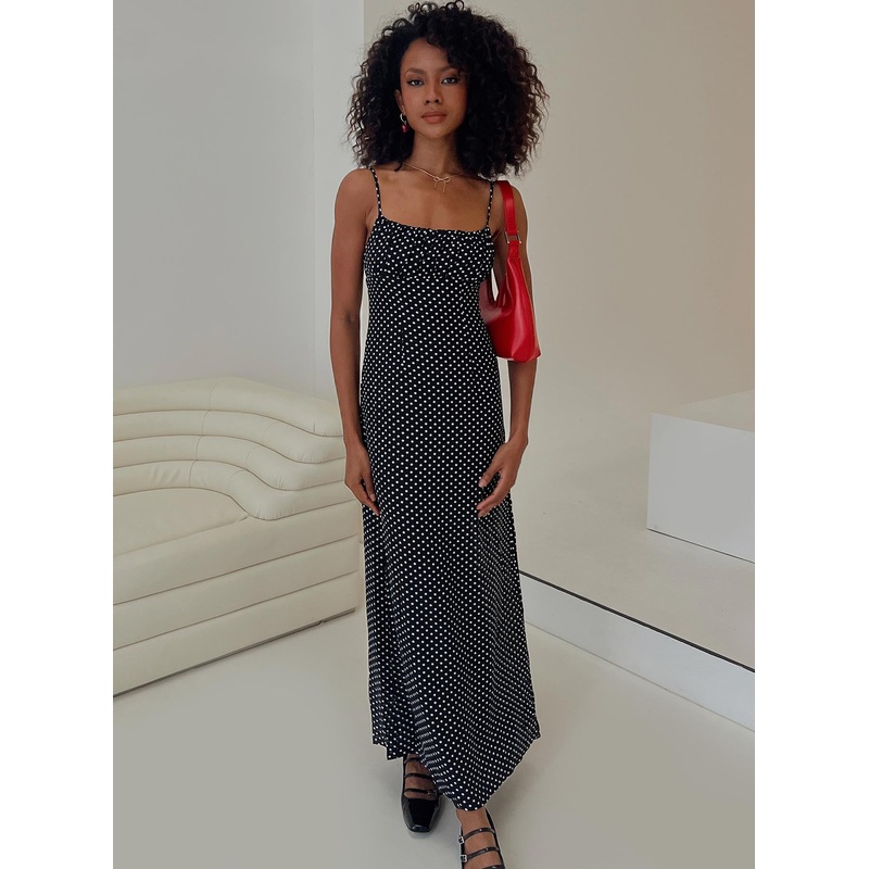 Pansotti Maxi Dress Black