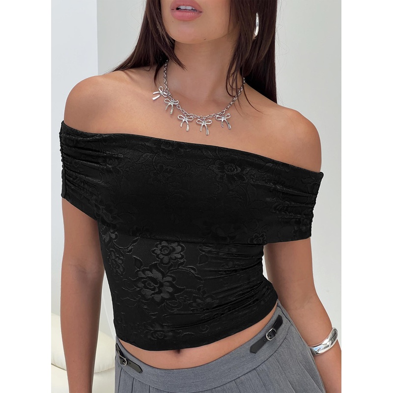 Werrender Off The Shoulder Top Black