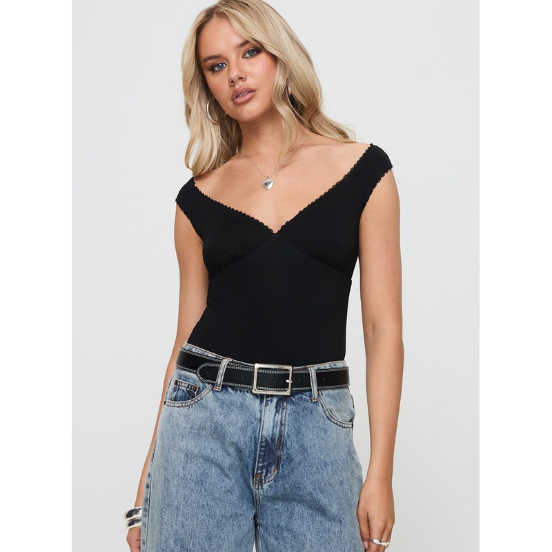 Faure Bodysuit Black