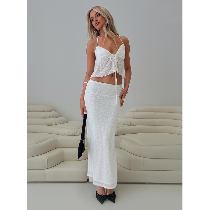 Pexton Lace Set White