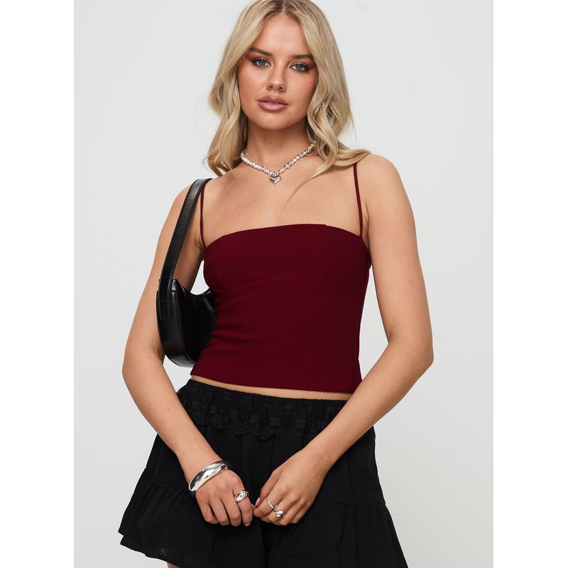 Tarragon Top Burgundy