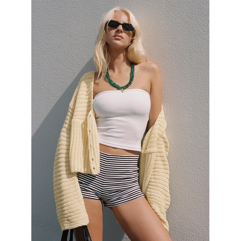 Zitoni Micro Short Black / White