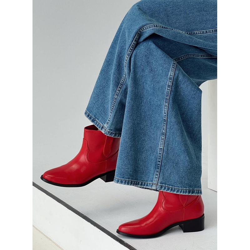 Lunas Boots Red