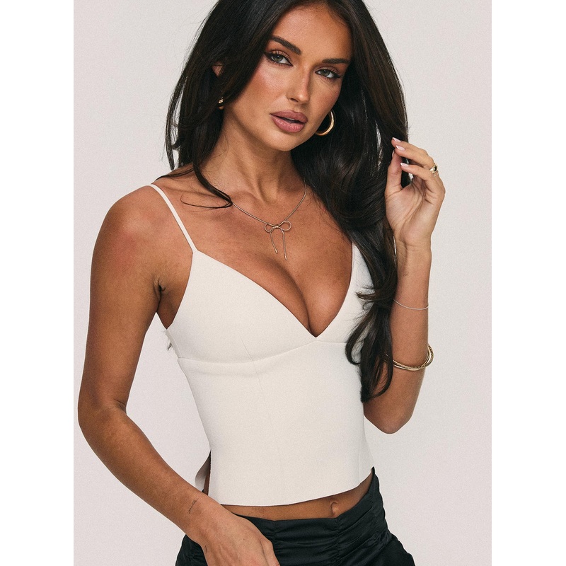 Sculpture Top Cream