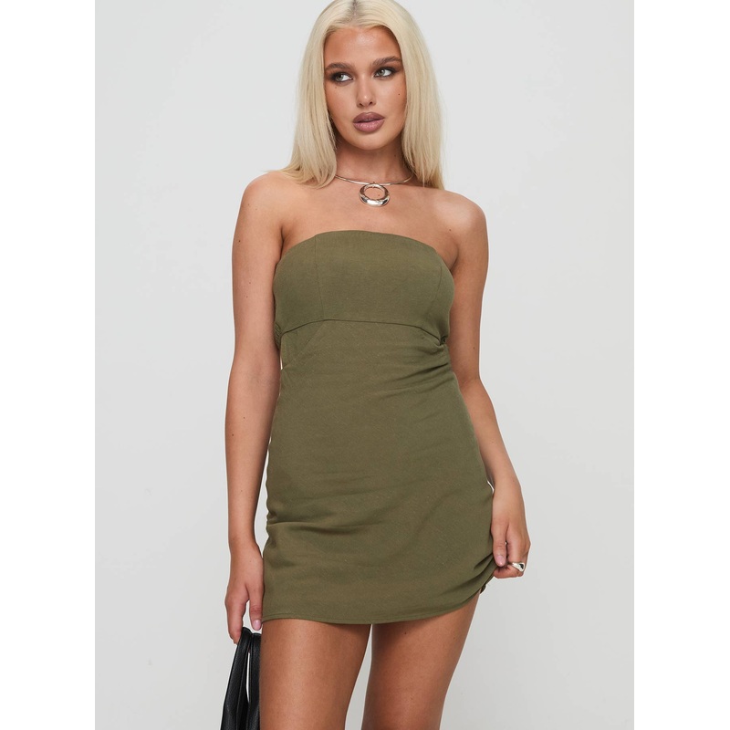 Yahir Mini Dress Sage