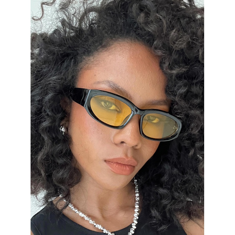 Buchan Sunglasses Black / Yellow