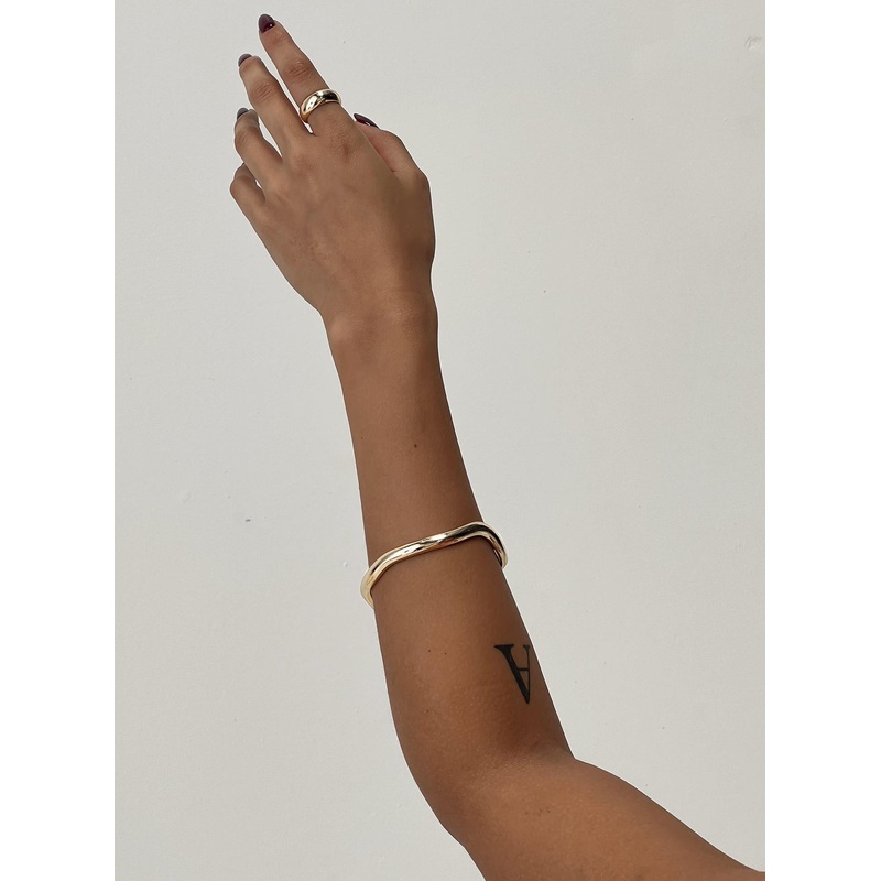 Clay Bracelet Gold