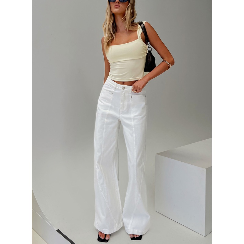 Cool About It Jeans White
