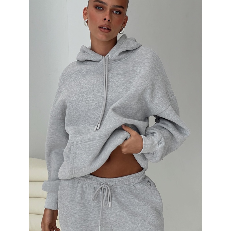 Dream Fleece Classic Hoodie Grey Marle