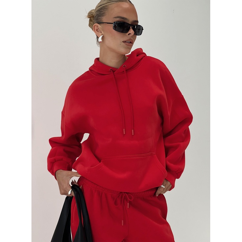 Dream Fleece Classic Hoodie Red