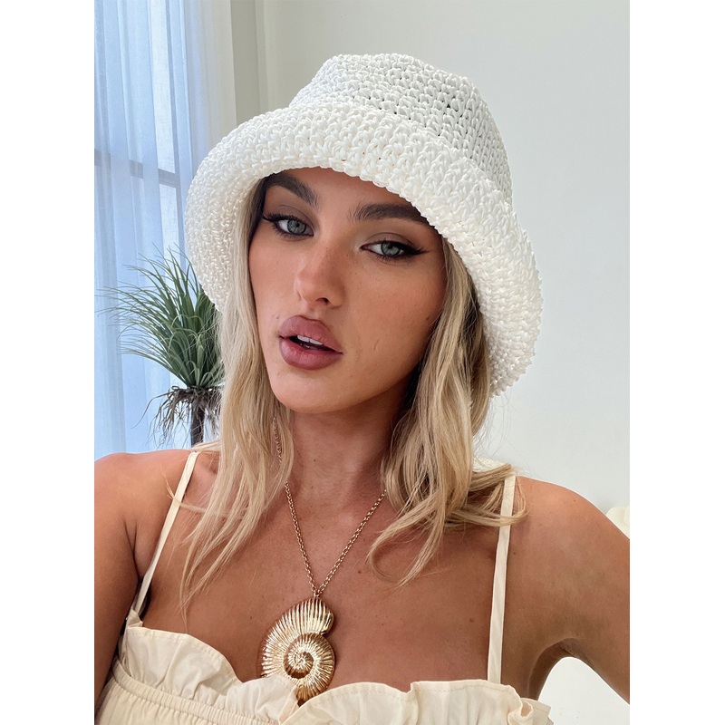 Kirky Hat White