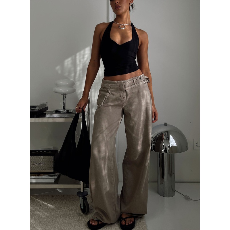 Paltrow Cargo Pant Washed Brown