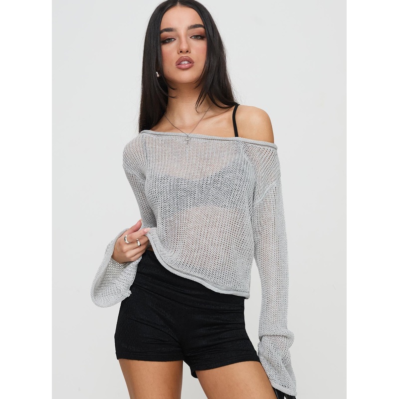 Cafe Pari Sweater Grey
