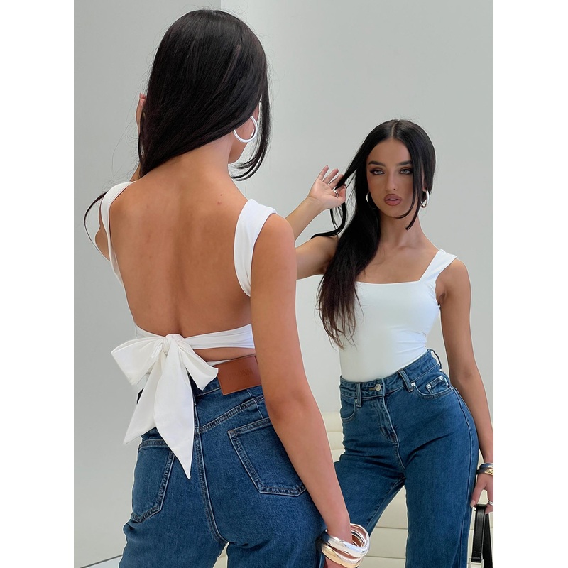Karissa Bodysuit White