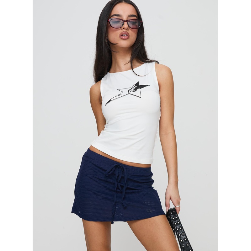 There She Goes Skort Navy
