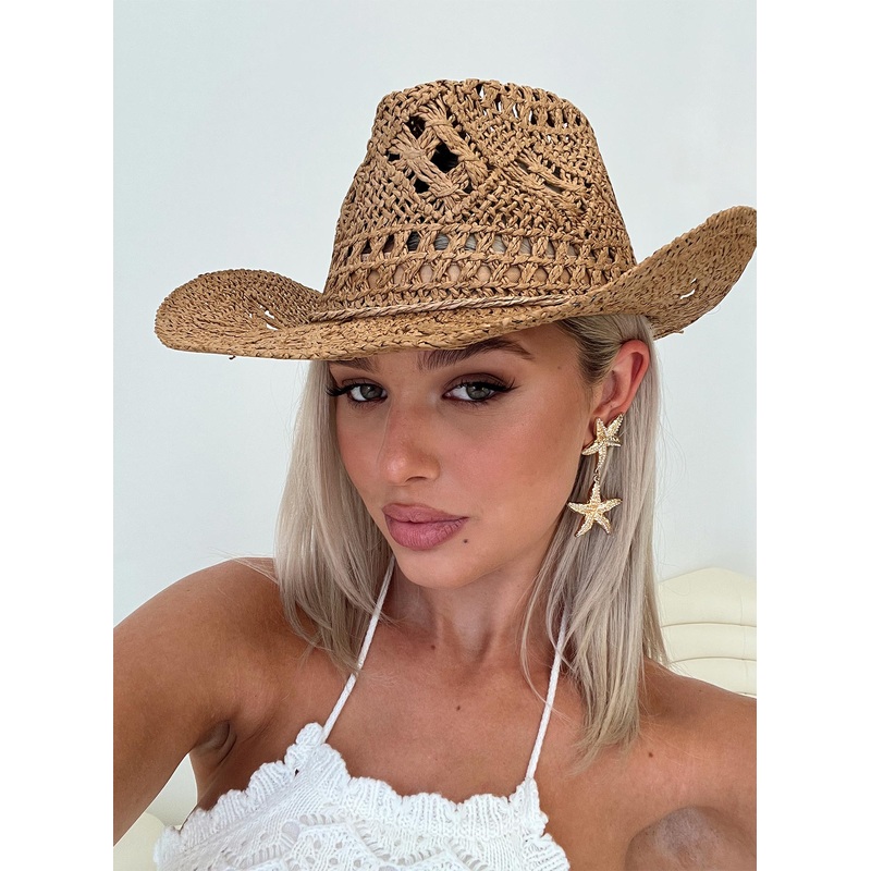 Alix Cowboy Hat Brown