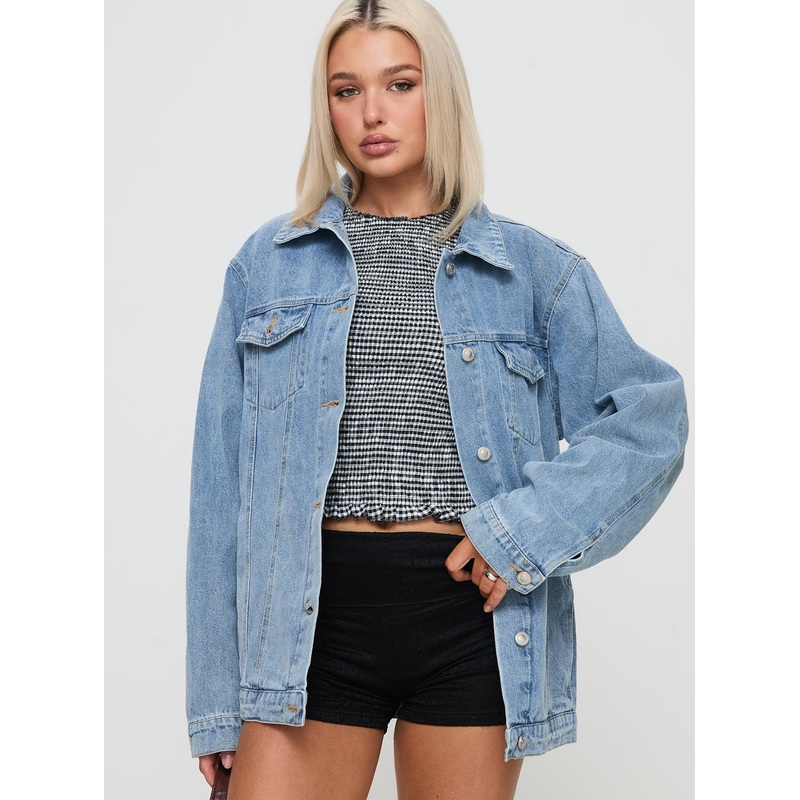 All You Need Denim Jacket Light Wash
