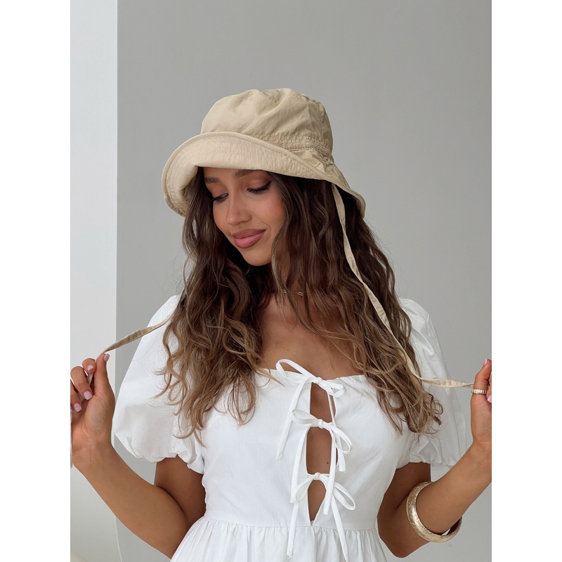 Beach Baby Bucket Hat Cream