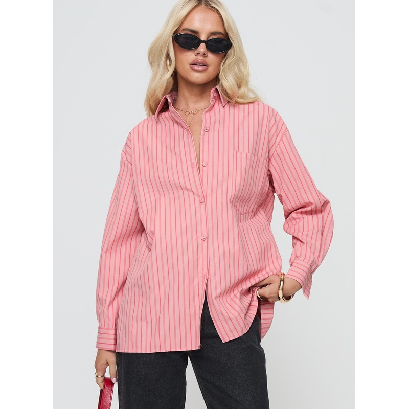 Cygnus Shirt Red Stripe