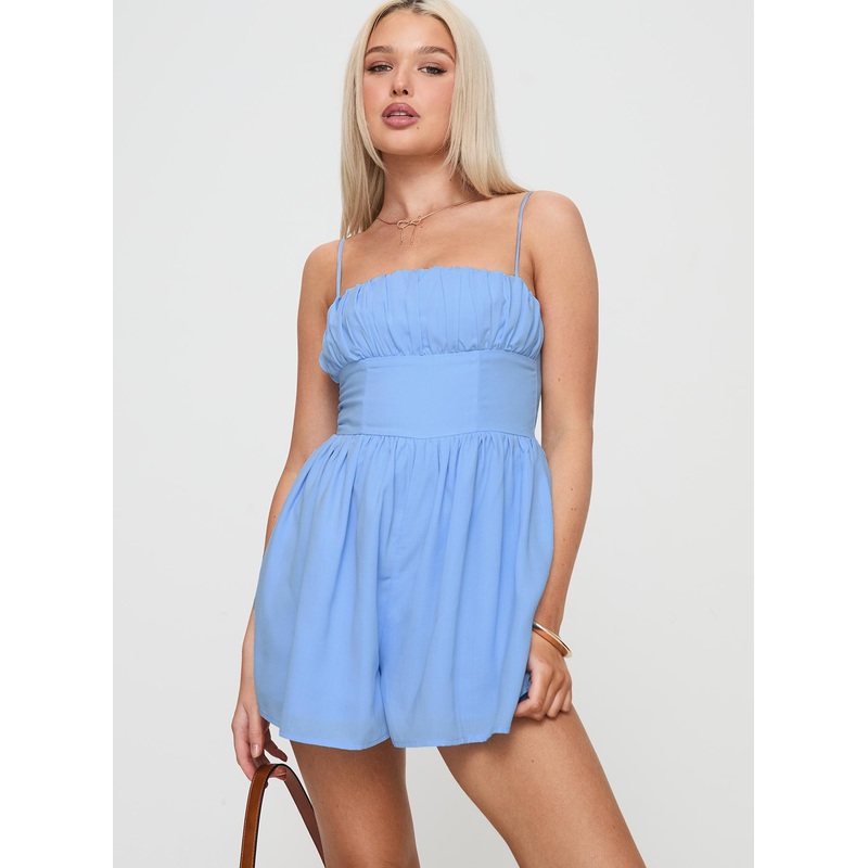 Girl Meets World Romper Blue