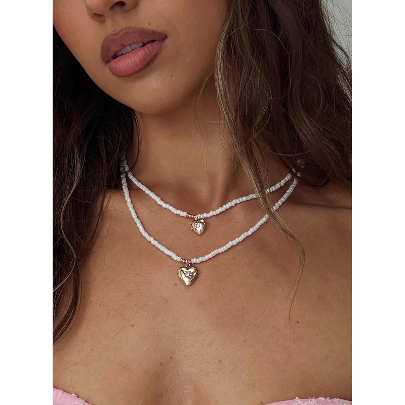 Rosy Cheeks Layered Necklace Multi