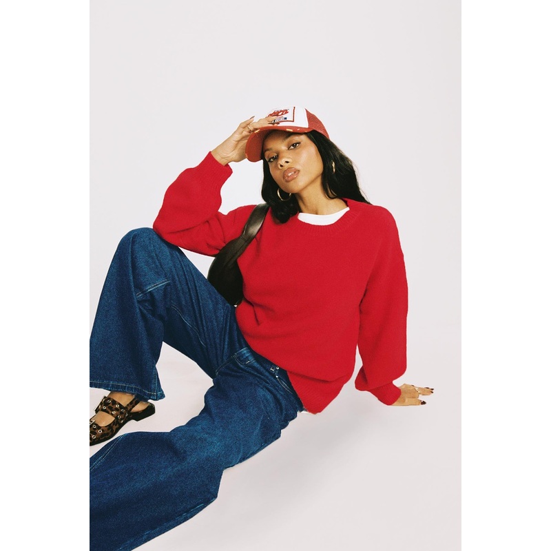 Ryanna Sweater Red