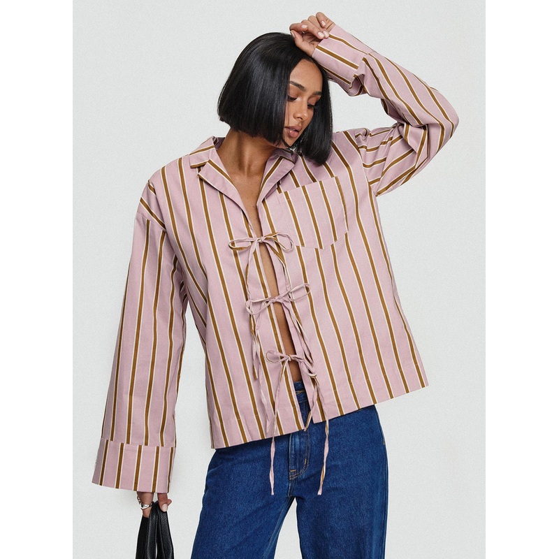 Spiri Shirt Pink Stripe