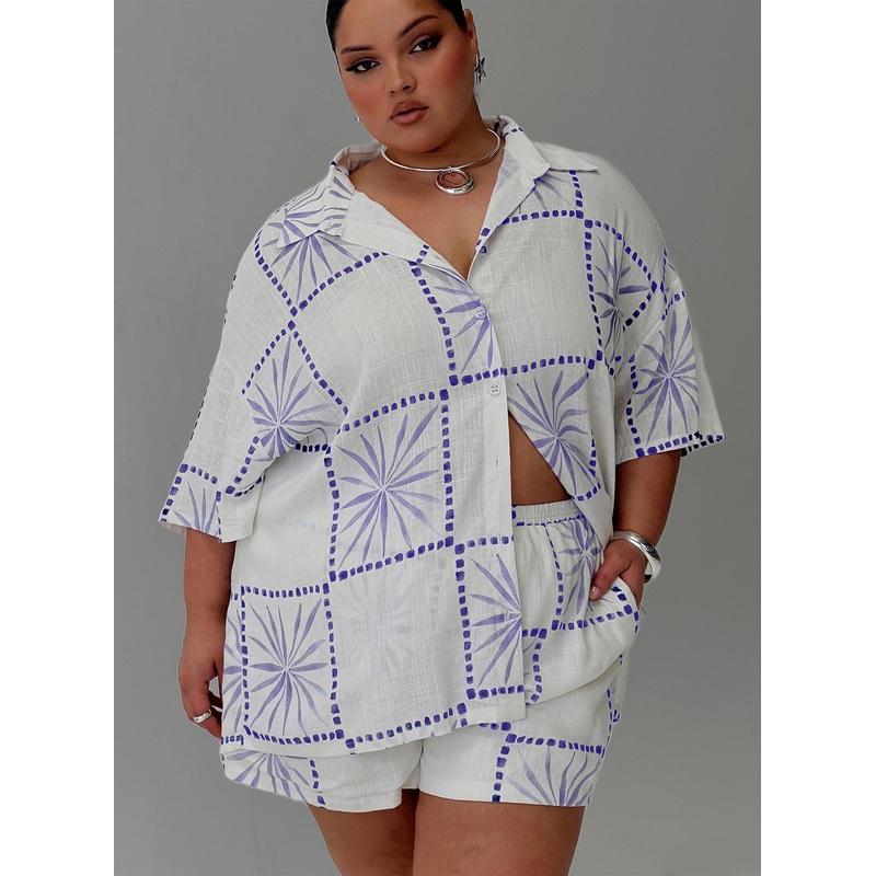 Star Star Set White / Blue Curve