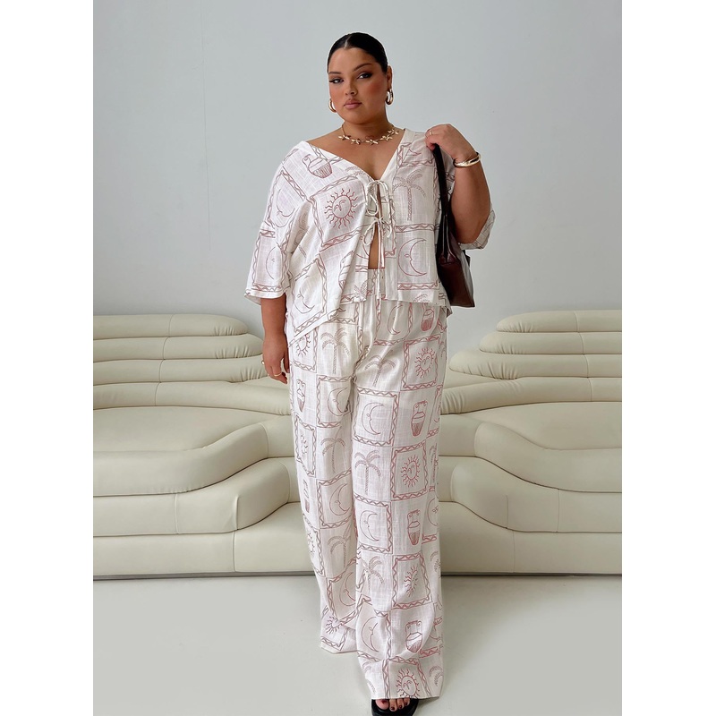 Sun Dream Pant Cream / Multi Curve