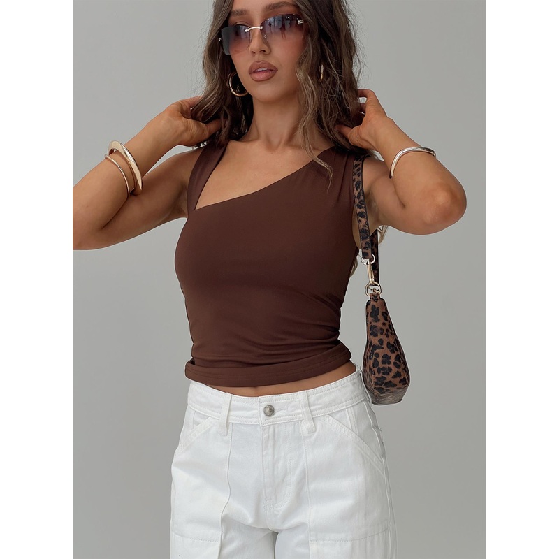 Adami Top Brown