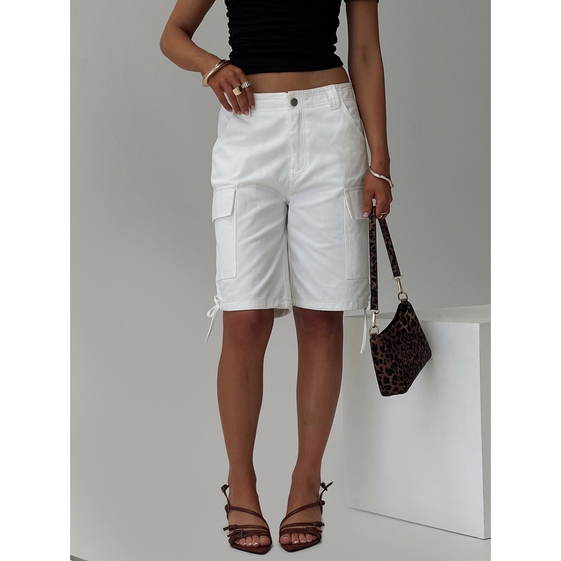 Bleachers Shorts White