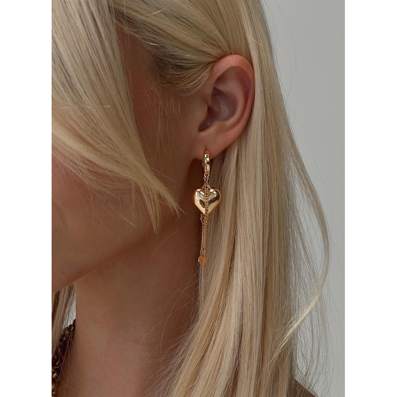 We Found Love Earrings Gold
