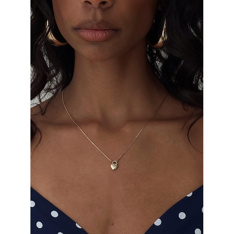 What You Love Necklace Gold