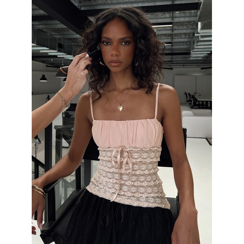 Alfredo Top Pink