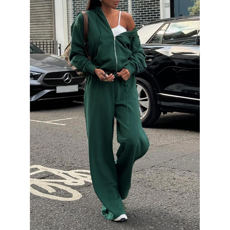 All Day Straight Leg Sweatpants Green