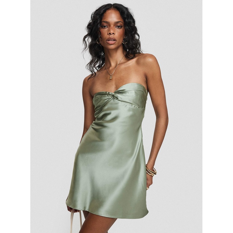 Antinori Mini Dress Sage
